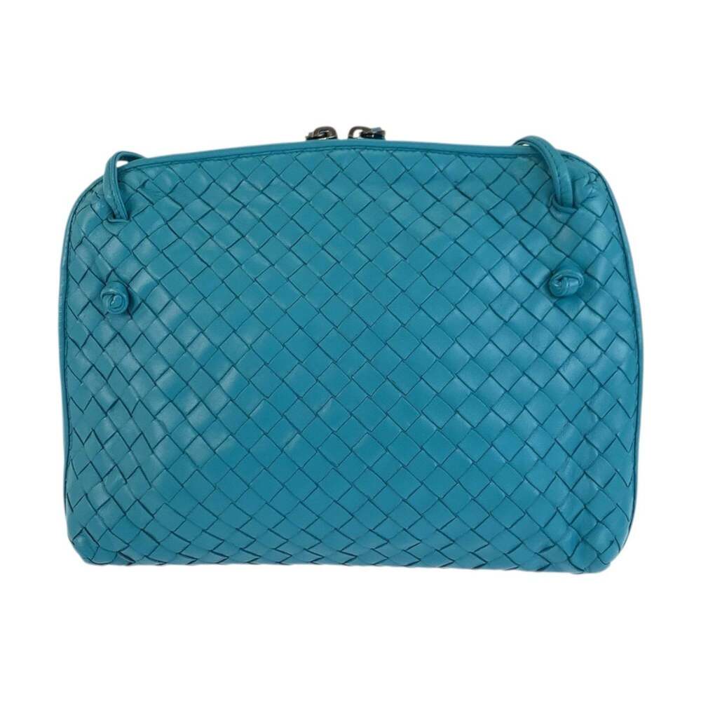 BOTTEGA VENETA Leather Intrecciato Shoulder Bag - Picture 2 of 9